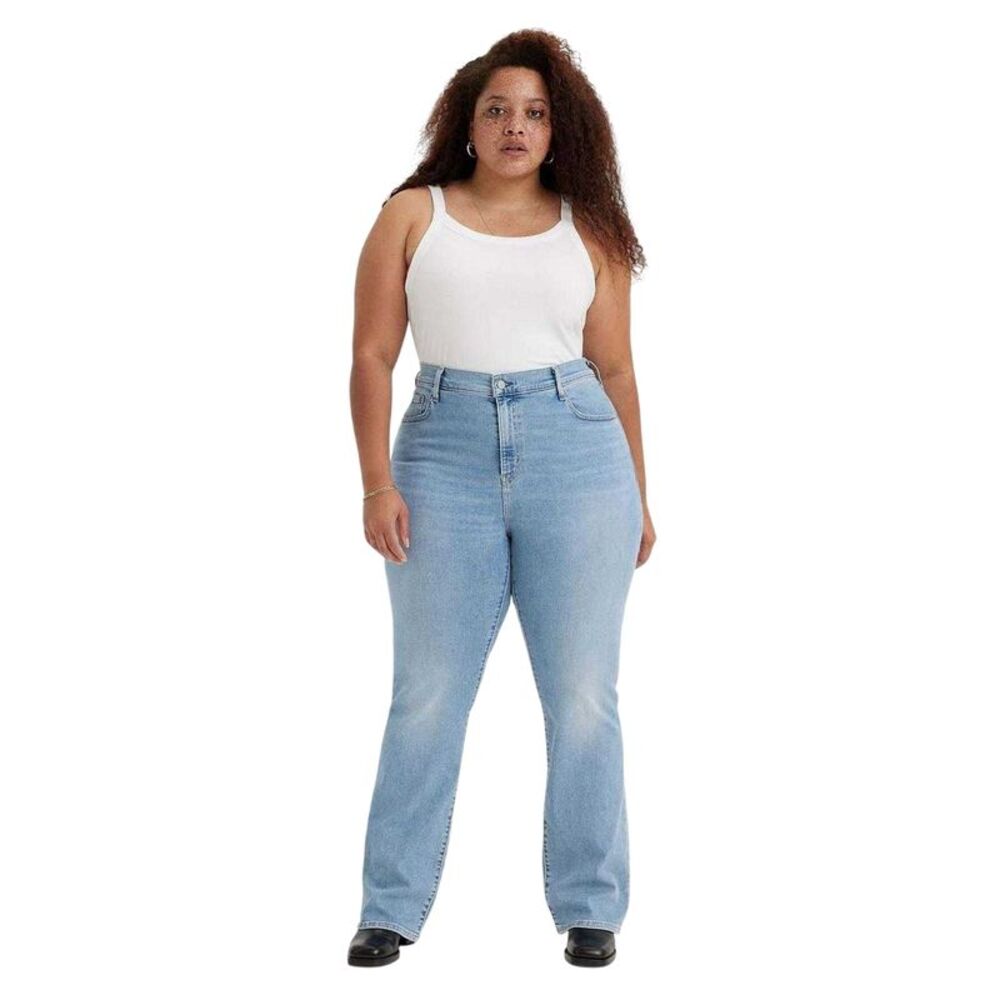 Levis Womens/Ladies 725 High Rise Bootcut Jeans / Light Blue